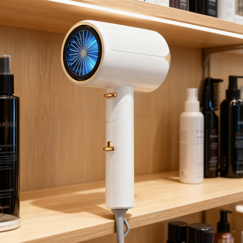 2200W Ionic Hair Dryer Blue Light