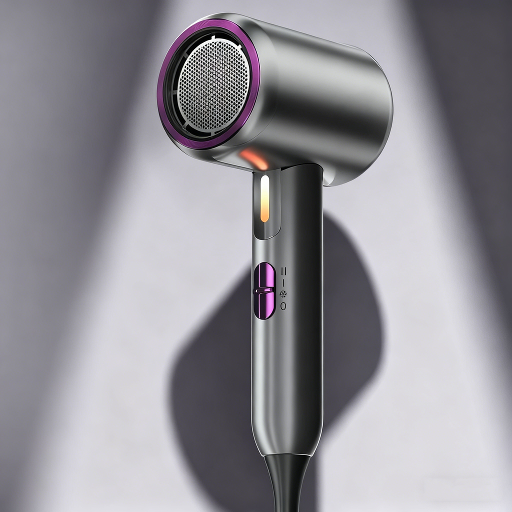 2400W Ionic Hair Dryer Blue Light