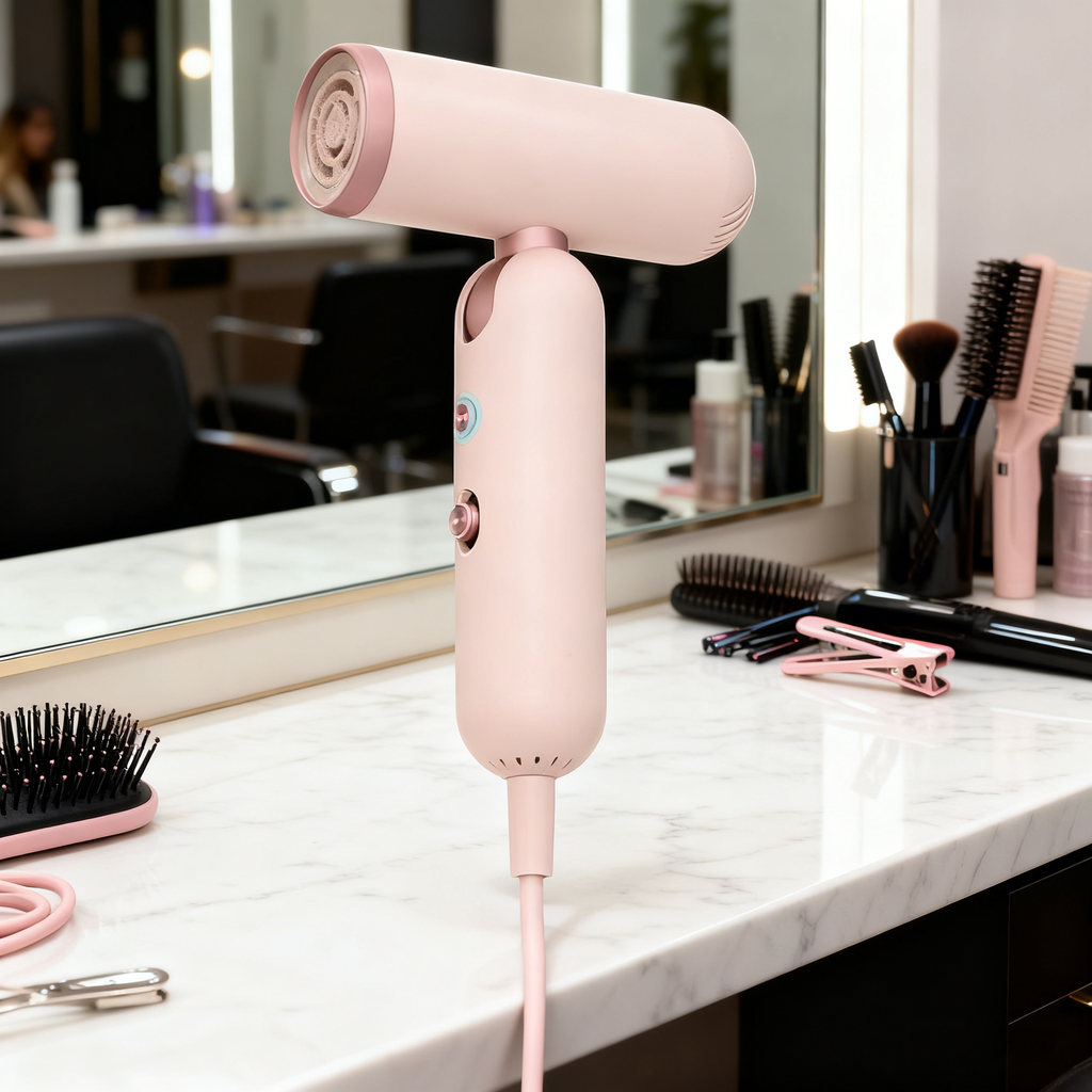 1000W Foldable Ionic Travel Hair Dryer
