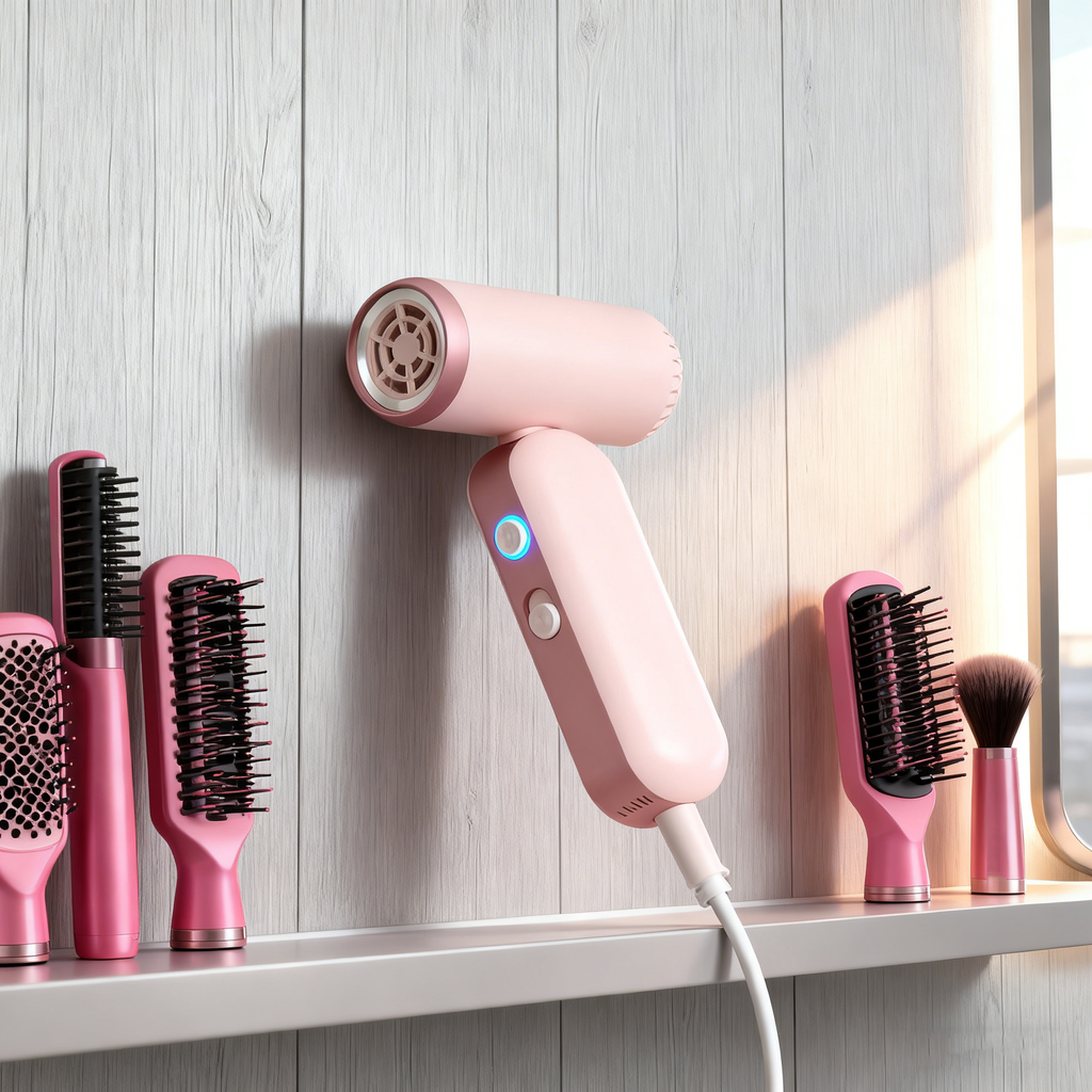 500W Turbo Mini Ionic Hair Dryer
