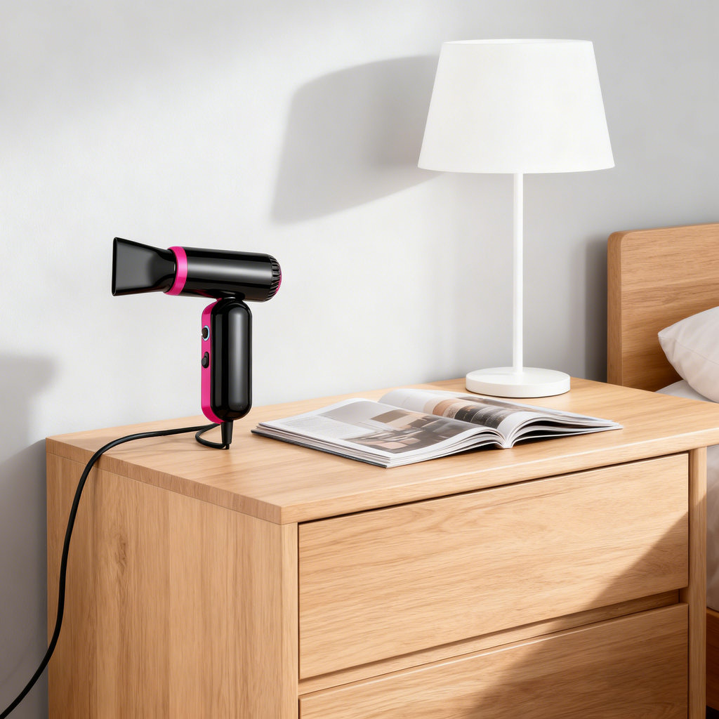 500W Turbo Mini Ionic Hair Dryer