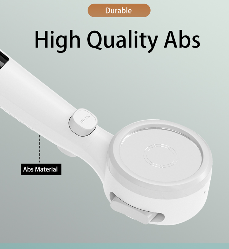 Shower Head with LED Temperature Display