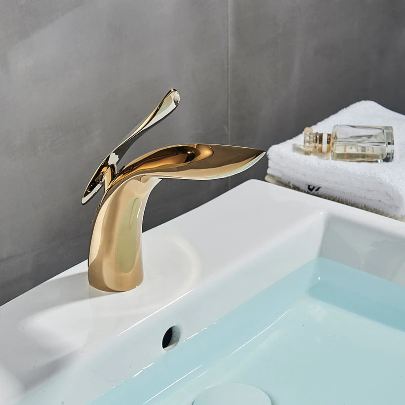 Luxury Modern Single-Handle Bathroom Faucet
