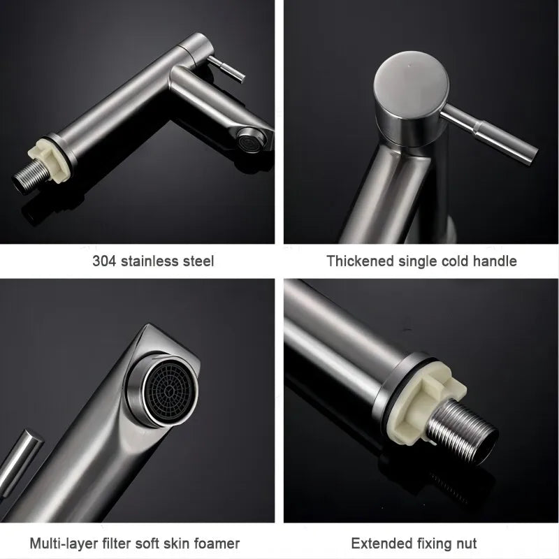 Water-Saving Basin Faucet Easy Install