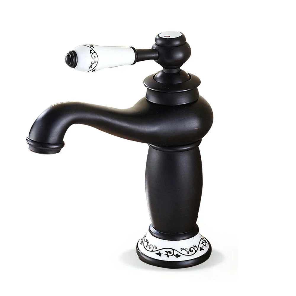 Gold Vintage-Style Bathroom Faucet
