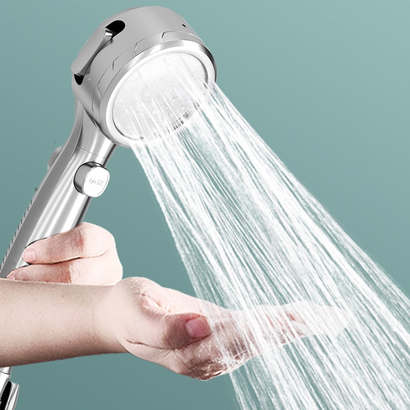 Shower Head with LED Temperature Display