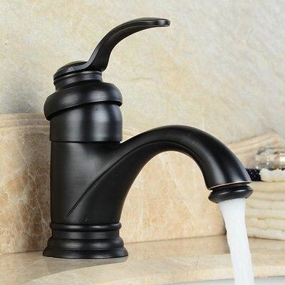 Antique Brass Bathroom Sink Mixer Tap