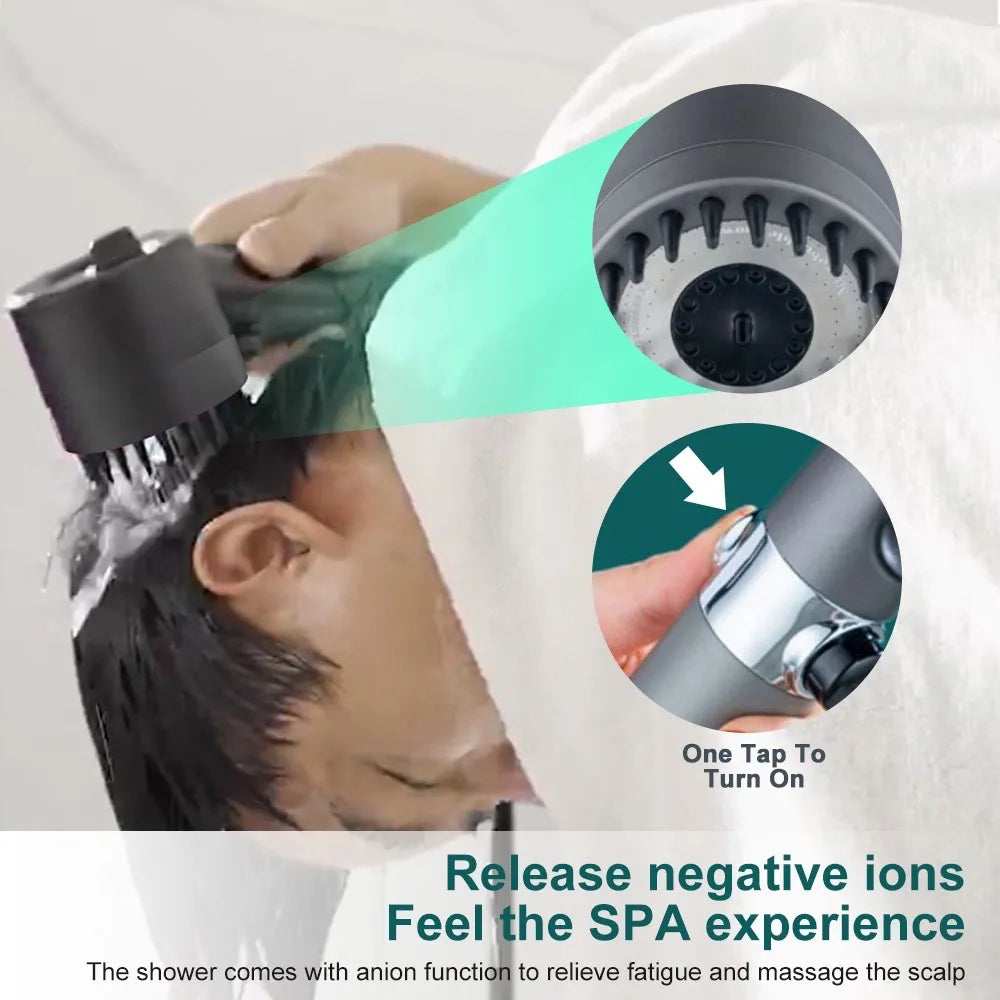 High-Pressure Boost Shower Head