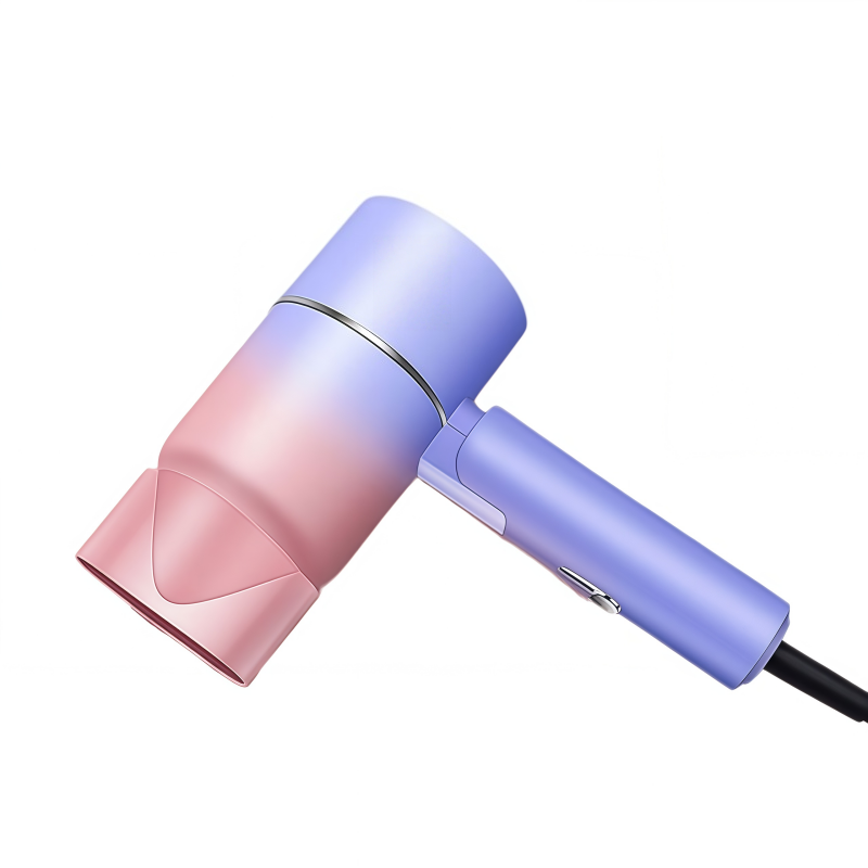800W Foldable Hair Dryer Blue Light