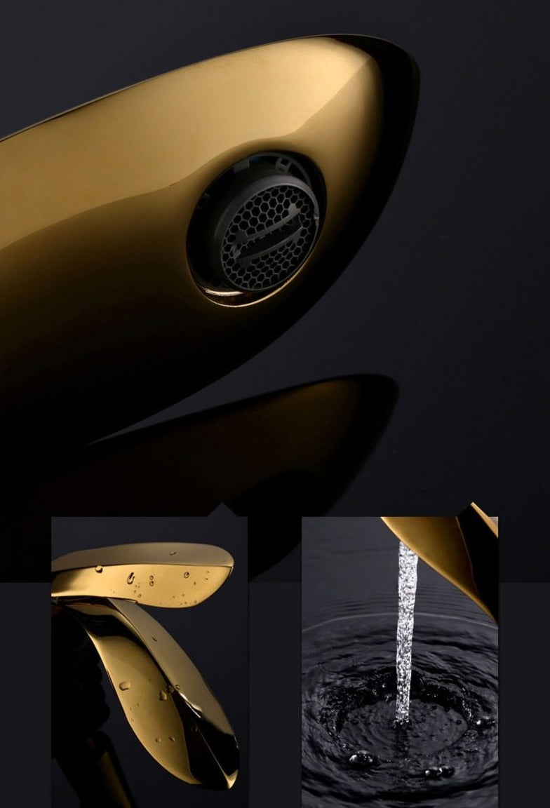 Luxury Modern Single-Handle Bathroom Faucet