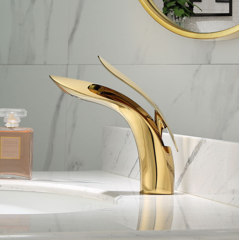 Luxury Modern Single-Handle Bathroom Faucet