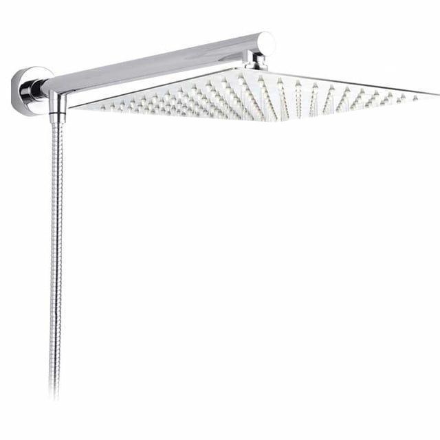 Ultra-Slim Wall-Mount Rain Shower Head